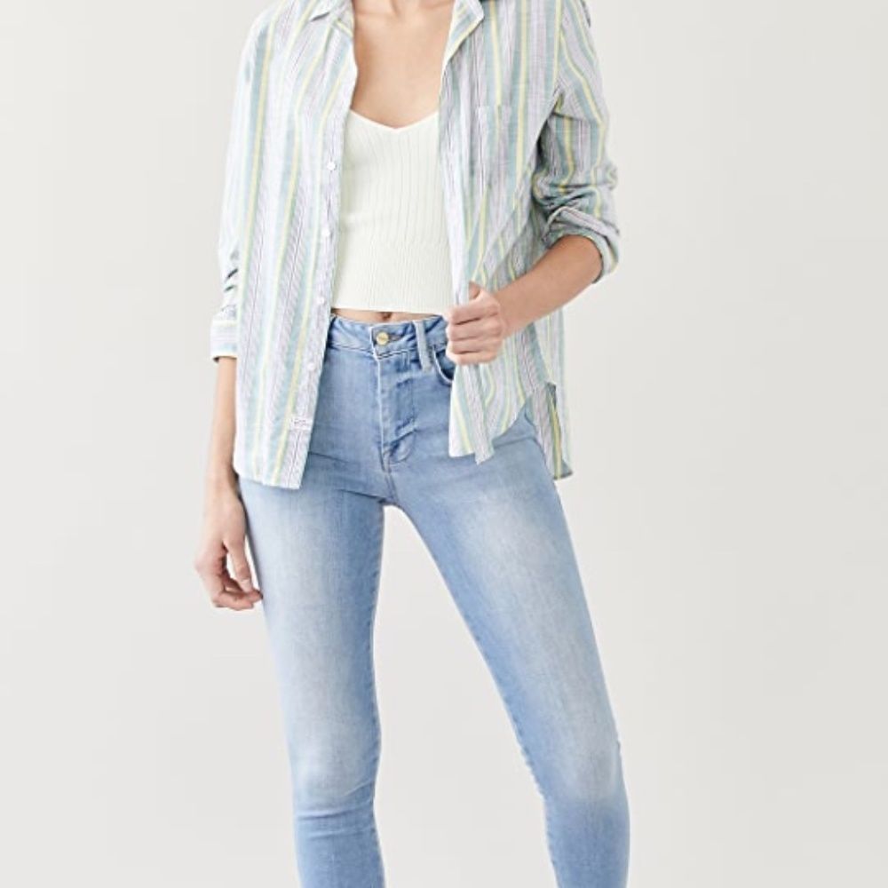 FRAME Le One Skinny Jeans Caspio Size 2 (fits sizes 30 to 36) NWT